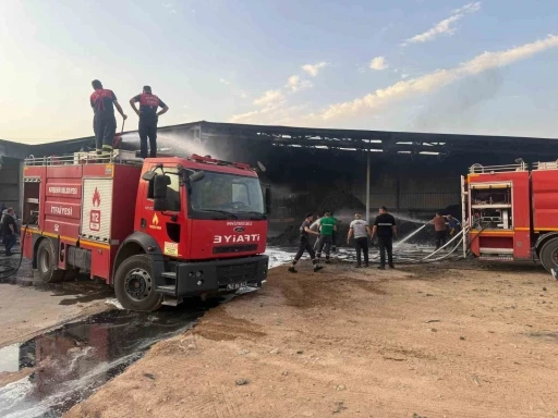 Kırşehir’de Petlas fabrikasında yangın
