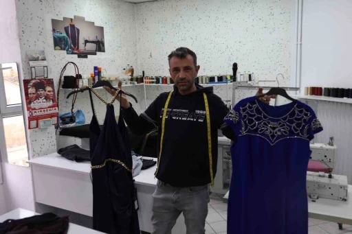 Kırşehir&rsquo;de, terzilerde &ouml;zel dikim talebi arttı
