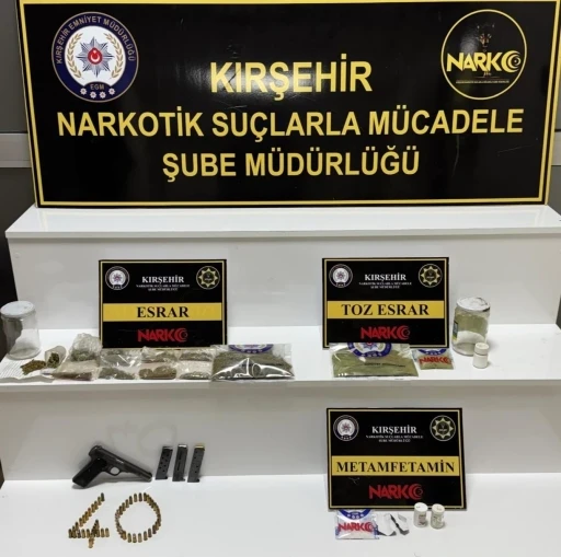 Kırşehir&rsquo;de uyuşturucu operasyonu: 1 tutuklama
