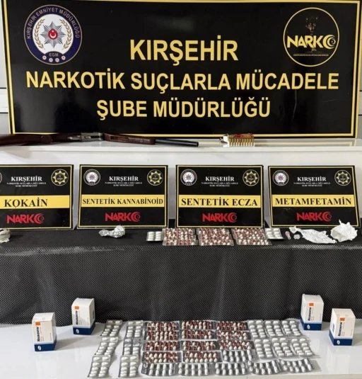 Kırşehir&rsquo;de uyuşturucu operasyonu: 1 tutuklama
