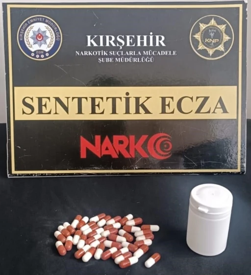 Kırşehir&rsquo;de uyuşturucu operasyonu
