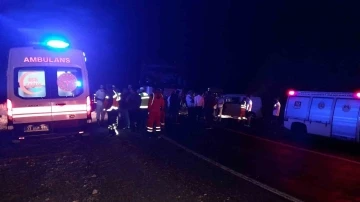 Kız isteme dönüşü feci kaza: 14 yaralı
