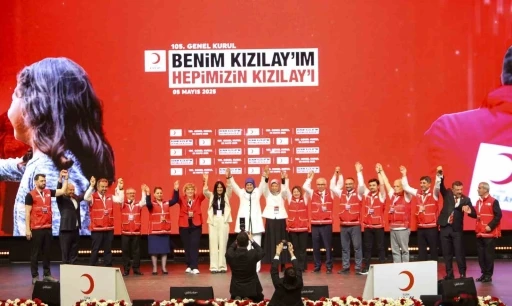 Kızılay Genel Başkanı Fatma Meriç Yılmaz güven tazeledi
