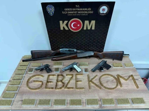 Kocaeli&rsquo;de operasyon: Bin 513 fişek ele ge&ccedil;irildi

