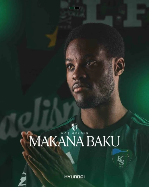Kocaelispor, Makana Baku&rsquo;yu kadrosuna kattı
