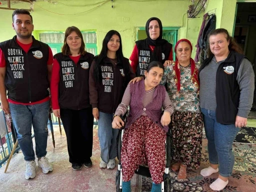 Koçarlı Belediyesi Sosyal Hizmet Destek Ekibi ihtiyaç sahiplerinin yanında olmayı sürdürüyor
