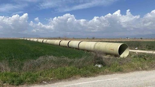 Koçarlı’daki sulama inşaatında çalışmalar sürüyor
