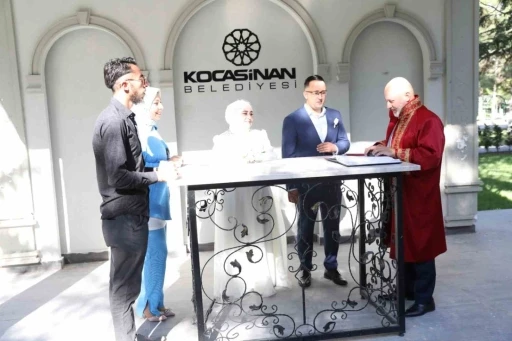 Kocasinan’da ‘07.07.2025’ tarihinde 25 nikah kıyıldı
