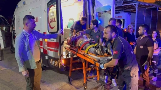 Kontrolden çıkan otomobil şarampole yuvarlandı: 2 ağır yaralı

