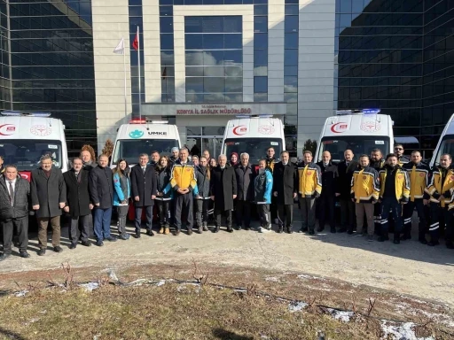 Konya&rsquo;da 112 Acil Servis filosuna 13 ambulans daha katıldı
