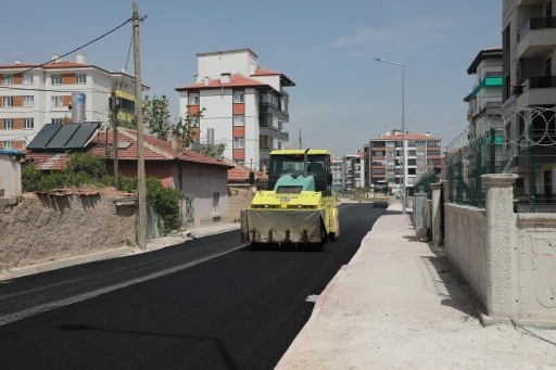 Konya’da Erenler ve Mengene mahallelerine sıcak asfalt
