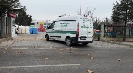 Konya&rsquo;da forkliftin altında kalan kişi &ouml;ld&uuml;
