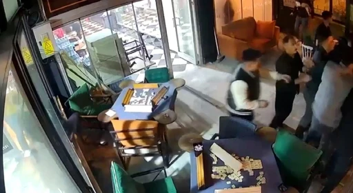 Konya&rsquo;da gencin hayatını kaybettiği kavga anı kamerada
