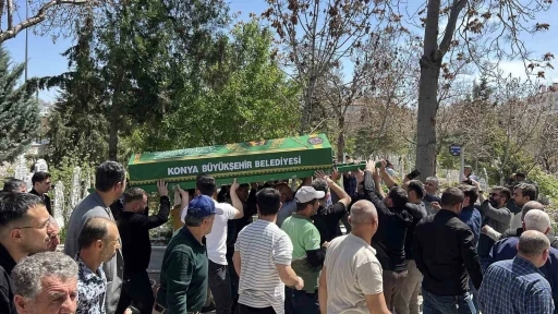 Konya’da otomobilin çarptığı çocuğa son veda
