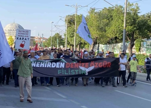Konya’da &quot;Gazze İçin Küresel Vicdan Yürüyüşü&quot;
