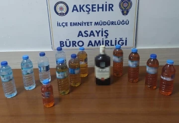 Konya’da sahte alkollü içki satan şahıs tutuklandı
