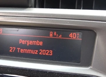 Konya’da termometreler 40 dereceyi gösterdi
