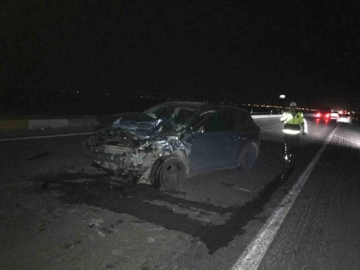 Konya’da üç araçlı trafik kazası: 6 yaralı