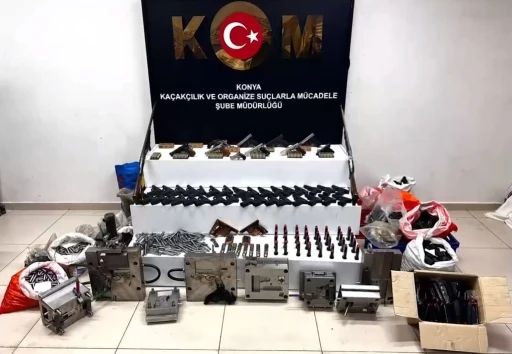 Konya&rsquo;da yasa dışı silah operasyonu

