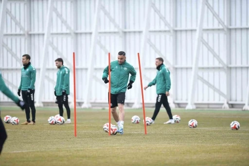 Konyaspor, Beşiktaş ma&ccedil;ının hazırlıklarına devam ediyor
