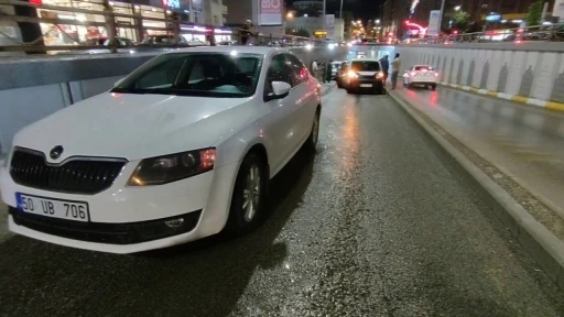 Köprülü kavşakta zincirleme trafik kazası
