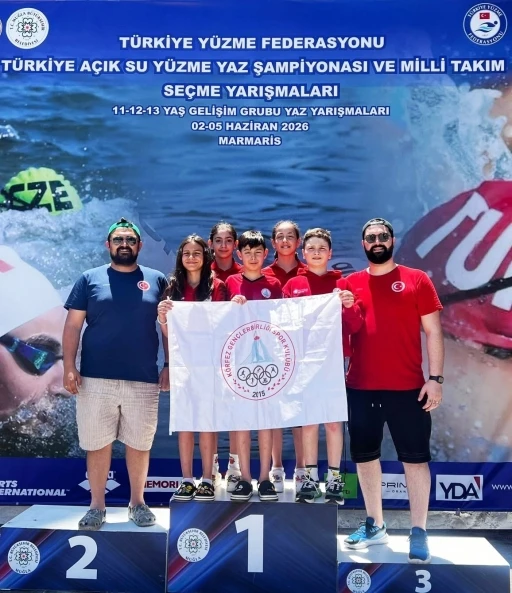 K&ouml;rfezli y&uuml;z&uuml;c&uuml;lerden milli takım başarısı

