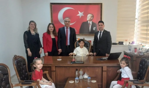 Köşk’te makamlar çocuklara emanet edildi
