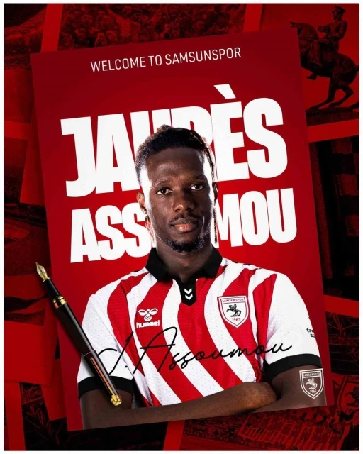 Kouadou Jaurs Assoumou Samsunspor&rsquo;da
