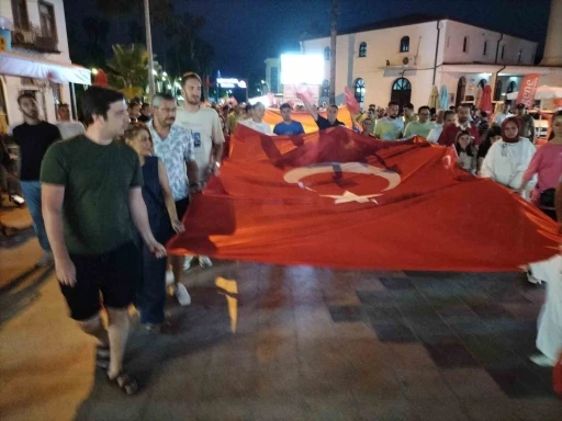 K&ouml;yceğiz&rsquo;de 15 Temmuz kutlamaları ger&ccedil;ekleştirildi
