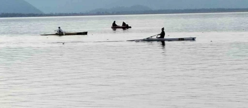 K&ouml;yceğiz&rsquo;de K&uuml;rek Milli Takımı se&ccedil;me testi ger&ccedil;ekleştirildi
