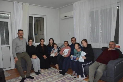 K&ouml;yceğiz Kaymakamı Kumcu, ilk iftarda &Ccedil;elik ailesine konuk oldu
