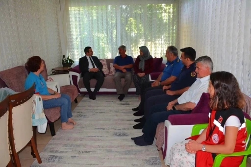 KÖYCEĞİZ KAYMAKAMI'NDAN ŞEHİT AİLELERİNE ZİYARET