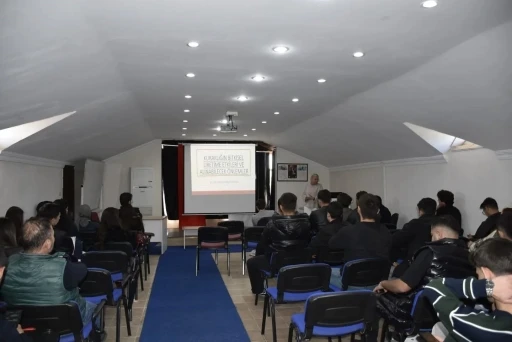 K&ouml;yceğiz Meslek Y&uuml;ksek Okulu&rsquo;nda &lsquo;Kuraklık ve Etkileri&rsquo; konulu sunum yapıldı
