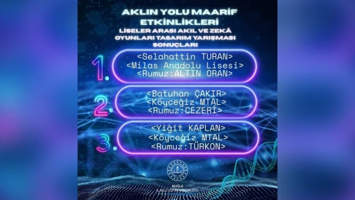 Muğla'da Zeka Oyunları Yarışması Sonuçlandı