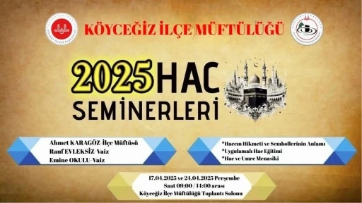 Köyceğiz Hacı Adaylarına Eğitim Semineri