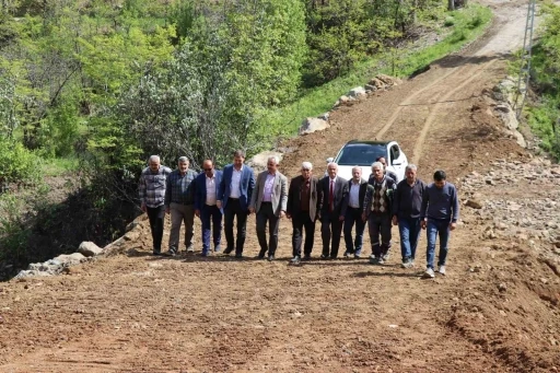 Köyde ulaşım çilesi bitiyor
