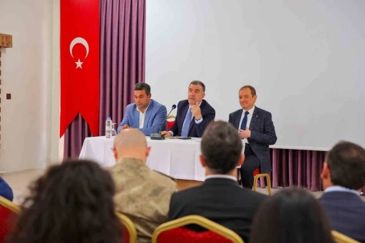 K&Ouml;YDES yatırımları ve k&ouml;ylerin ihtiya&ccedil;ları toplantıda ele alındı
