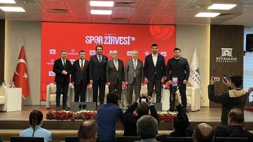 KTO Karatay &Uuml;niversitesinde Proaktif Spor Zirvesi başladı
