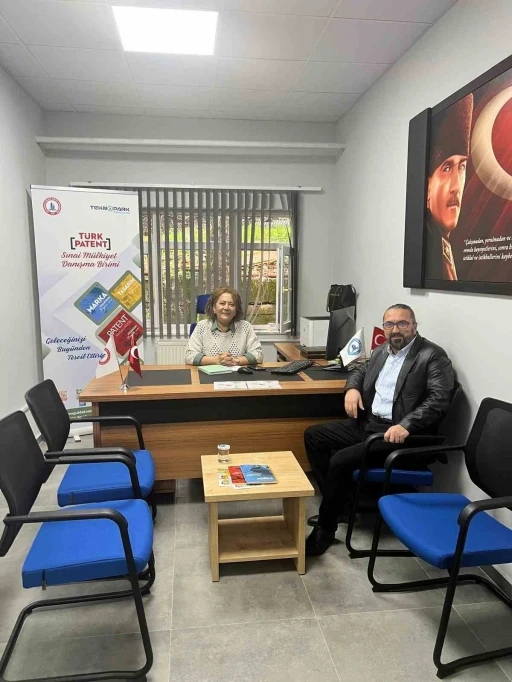 Kuantum Siber G&uuml;venlik CEO&rsquo;su Karaman&rsquo;dan, Sınai M&uuml;lkiyet Danışmanı Sorumlusu Sara&ccedil;&rsquo;a ziyaret
