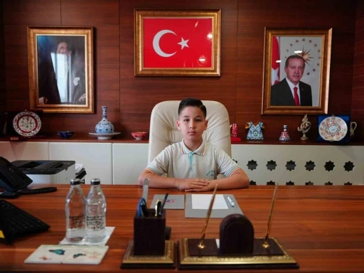 Küçük başkanın talimatı hemen yerine getirildi
