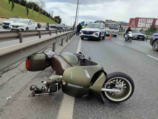 Küçükçekmece’de motosiklet kazası: 1ölü
