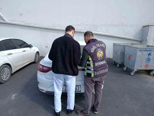 K&uuml;&ccedil;&uuml;k&ccedil;ekmece&rsquo;de trafik tartışmasında s&uuml;r&uuml;c&uuml;ye 180 bin lira ceza
