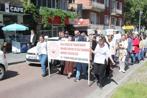Kula’da Engelliler Haftası kutlamaları başladı
