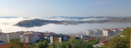 Kulp’ta sabah saatlerinde sis etkili oldu
