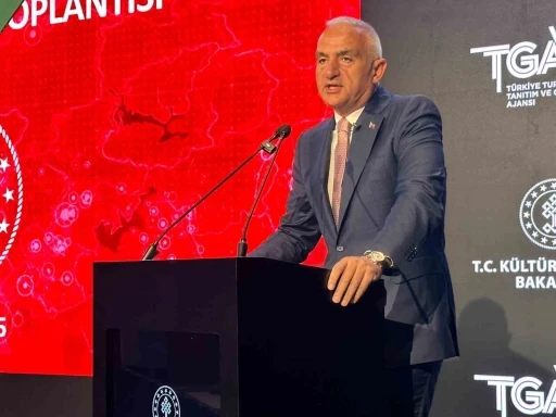 Kültür ve Turizm Bakanı Mehmet Nuri Ersoy üçüncü çeyrek turizm verilerini açıkladı