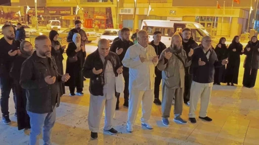 Kulu&rsquo;da hacı adayları kutsal topraklara uğurlandı
