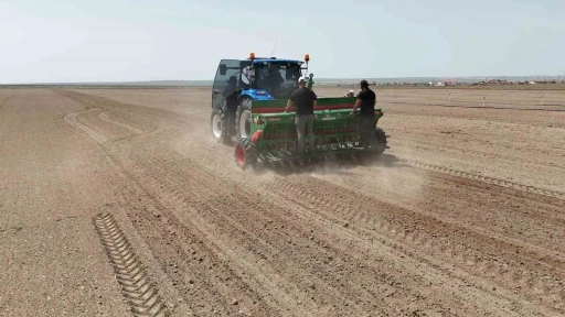 Kulu’da kenevir ekimi başladı
