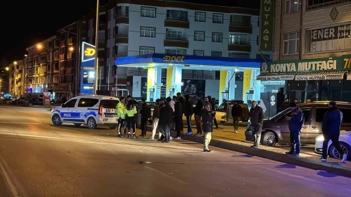 Kulu&rsquo;da otomobil yayaya &ccedil;arptı: 1 yaralı
