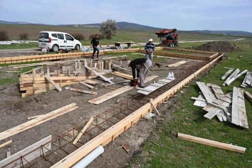 K&uuml;mbet Akpınar Mahallesi&rsquo;ne koyun yıkama yeri yapılıyor
