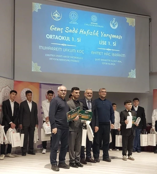 Kur&rsquo;an-ı Kerim&rsquo;i g&uuml;zel okuma yarışmasında Ege B&ouml;lge Birincisi Aliağa&rsquo;dan
